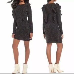 NWT CHELSEA & VIOLET winter fall  $118 Sweater Dress NEW SIZE LARGE